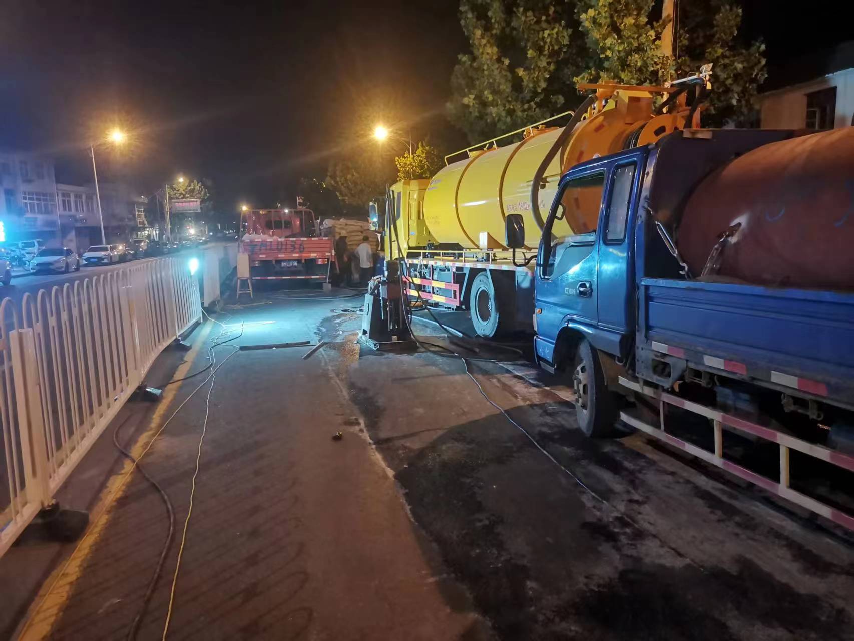 三更罗镇路面压密注浆